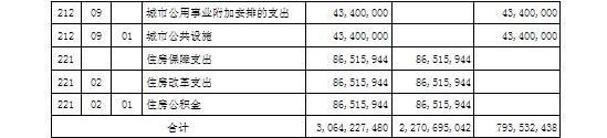 2015年部門(mén)財(cái)政撥款支出功能分類(lèi)預(yù)算表（4）